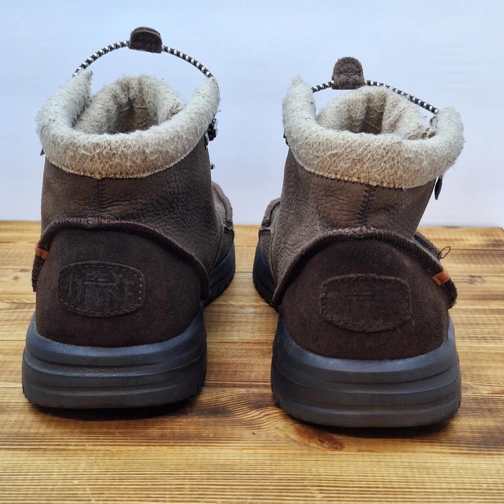 Hey Dude Boots Chukka Bradley Lace Up Shoes‎ Mens Size 9